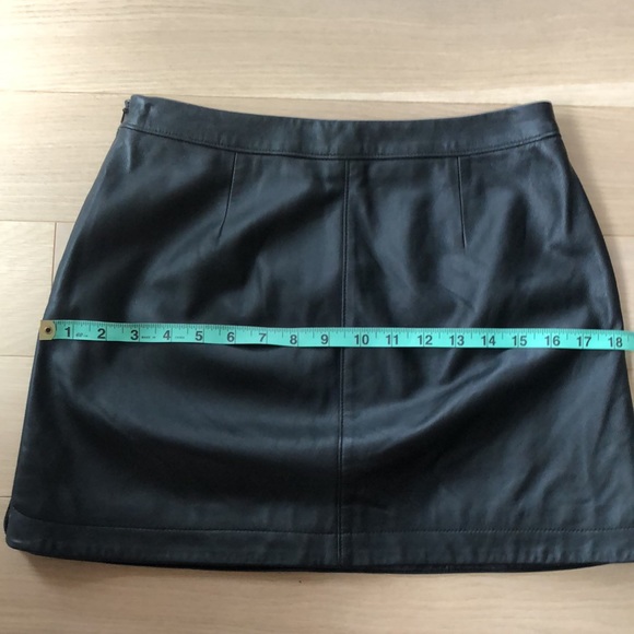 Joie lamb leather mini skirt - Picture 10 of 12